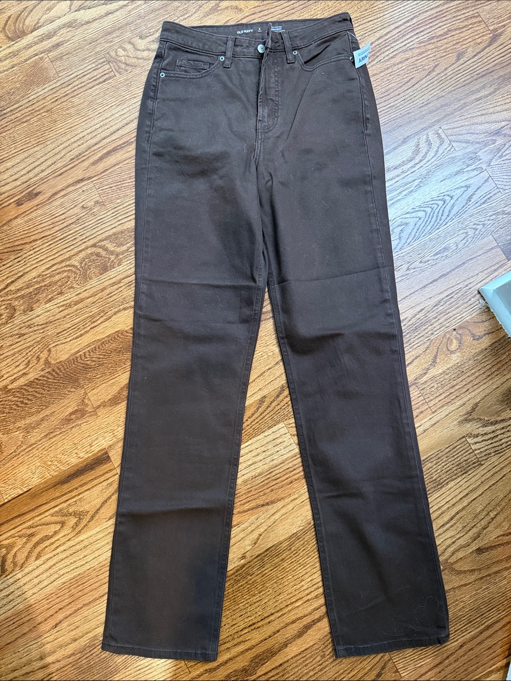 Women’s Straight Fit Brown Jeans Pants